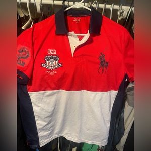 Ralph Lauren Polo performance collar shirt size SMALL USA PRLFC